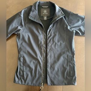 NWOT AETHER Men’s Softshell Jacket Size 2 (M) Black Full Zip